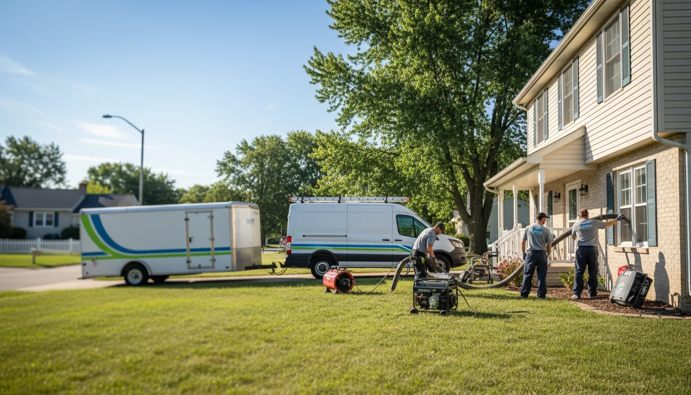 Flooded Basement Restoration And Cleanup With Repair in Somers, IA near me